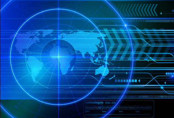 Retinal biometrics technology with man&rsquo;s eye digital remix